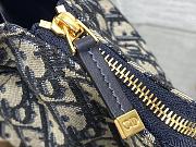 Fortok Dior Walk-in Dior Purse Blue Oblique Jac Jacquard 36x27cm - 3