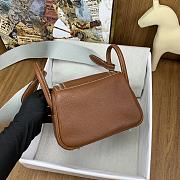 Fortok Hermes Mini Lindy Barenia Faubourg Leather Bag 19cm - 4