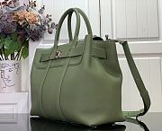 Fortok Louis Vuitton Georges Tote MM Bag Green M11664 41x29x14cm - 4
