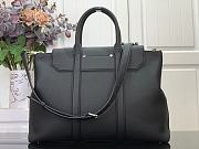 Fortok Louis Vuitton Georges Tote MM Bag Black M23153 41x29x14cm - 3