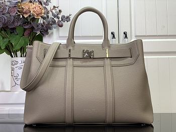 Fortok Louis Vuitton Georges Tote MM Bag Grey M23154 41x29x14cm