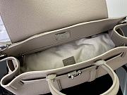 Fortok Louis Vuitton Georges Tote MM Bag Grey M23154 41x29x14cm - 3