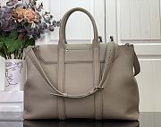 Fortok Louis Vuitton Georges Tote MM Bag Grey M23154 41x29x14cm - 2