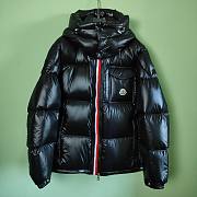 Fortok Moncler Webbing Down Jacket Black - 1