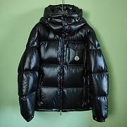 Fortok Moncler Webbing Down Jacket Black - 2
