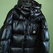 Fortok Moncler Webbing Down Jacket Black - 5