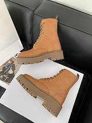 Fortok Celine Triomphe Rangers Mid Lace-up Boots in Brown - 2