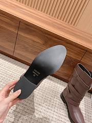 Fortok Celine Arc De Triomphe Punk Boots Dark Brown - 6