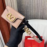 Fortok Valentino Waist Bag Beige 12.5x8.5cm - 3