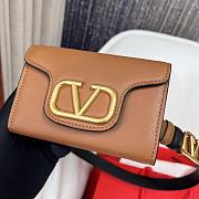Fortok Valentino Waist Bag Brown 12.5x8.5cm - 3