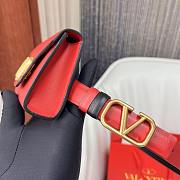 Fortok Valentino Waist Bag Red 12.5x8.5cm - 2