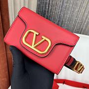 Fortok Valentino Waist Bag Red 12.5x8.5cm - 6
