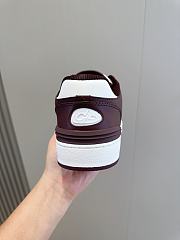 Fortok Dior B57 High Top Sneakers Burgundy - 2