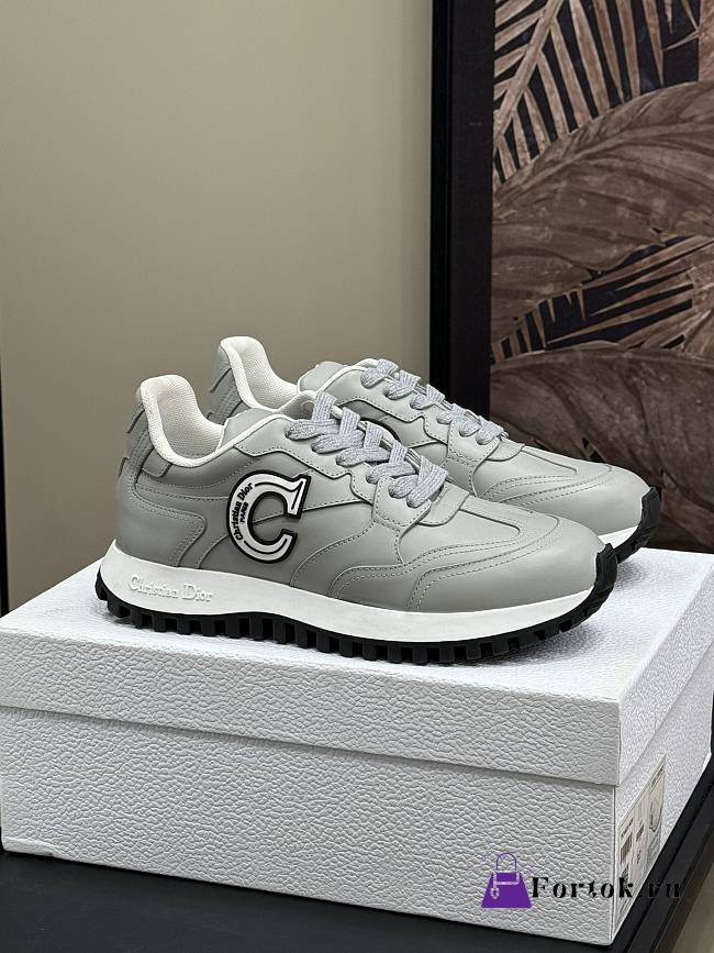 Fortok Dior C'est Dior Sneaker Grey Calfskin  - 1