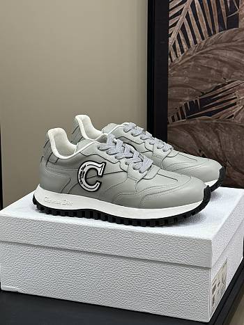 Fortok Dior C'est Dior Sneaker Grey Calfskin 