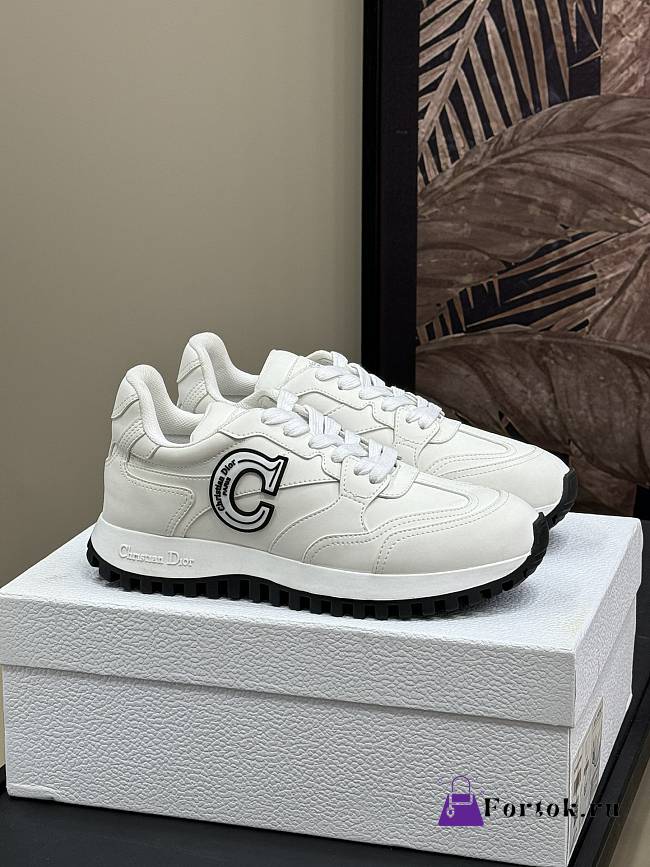 Fortok Dior C'est Dior Sneaker White Calfskin - 1