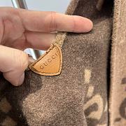 Fortok Gucci Double-Sided Cashmere Cape 140x200cm - 5