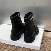 Fortok Dior D-Town Ankle Boot Black Brushed Calfskin - 6