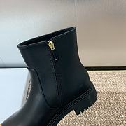 Fortok Dior D-Town Ankle Boot Black Brushed Calfskin - 5