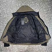 Fortok Canada Goose Label Down Jacket Beige - 4