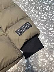 Fortok Canada Goose Label Down Jacket Beige - 6