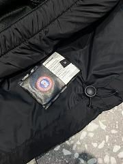 Fortok Canada Goose Label Down Jacket Black - 2