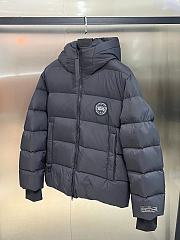 Fortok Canada Goose Label Down Jacket Black - 4