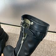 Fortok Dior D-Major Punk Style Boots Black - 6