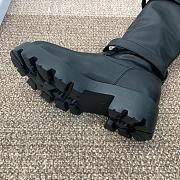 Fortok Dior D-Major Punk Style Boots Black - 3
