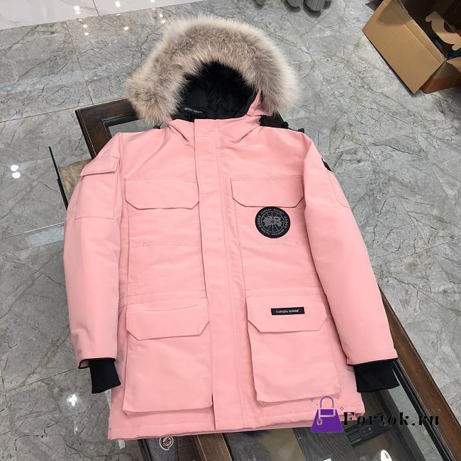 Fortok Canada Goose Liberty Parka Down Jacket Pink - 1