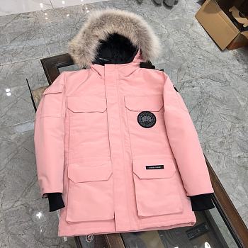 Fortok Canada Goose Liberty Parka Down Jacket Pink