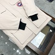 Fortok Canada Goose Liberty Parka Down Jacket Cream - 4