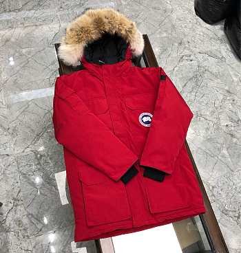 Fortok Canada Goose Liberty Parka Down Jacket Red