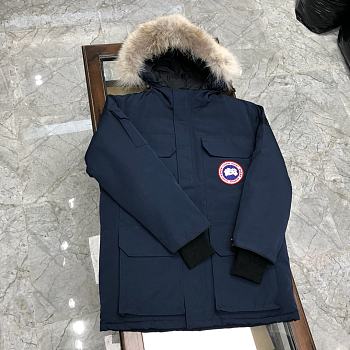 Fortok Canada Goose Liberty Parka Down Jacket Dark Blue 