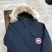 Fortok Canada Goose Liberty Parka Down Jacket Dark Blue  - 3