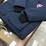 Fortok Canada Goose Liberty Parka Down Jacket Dark Blue  - 4