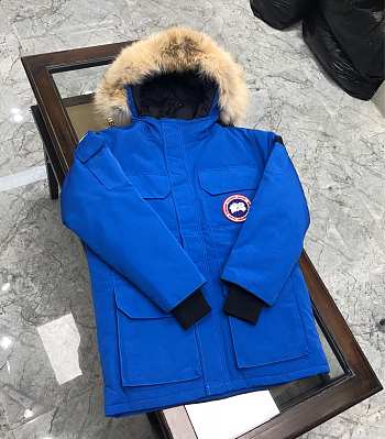 Fortok Canada Goose Liberty Parka Down Jacket Blue