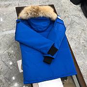 Fortok Canada Goose Liberty Parka Down Jacket Blue - 6
