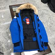 Fortok Canada Goose Liberty Parka Down Jacket Blue - 5