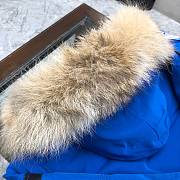 Fortok Canada Goose Liberty Parka Down Jacket Blue - 4