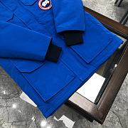 Fortok Canada Goose Liberty Parka Down Jacket Blue - 3