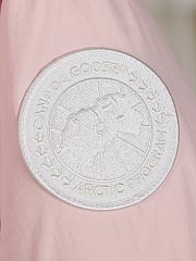 Fortok Canada Goose Cypress Classic Embroidered Logo Short Parka Down Jacket Pink - 3