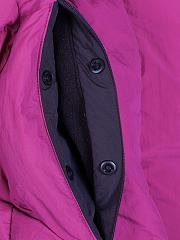 Fortok Canada Goose Cypress Classic Embroidered Logo Short Parka Down Jacket Dark Pink - 3