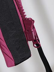 Fortok Canada Goose Cypress Classic Embroidered Logo Short Parka Down Jacket Dark Pink - 2