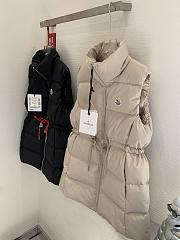 Fortok Moncler Gerardmer Down Vest Black/ Beige - 3