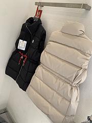 Fortok Moncler Gerardmer Down Vest Black/ Beige - 4