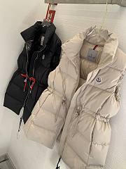 Fortok Moncler Gerardmer Down Vest Black/ Beige - 6
