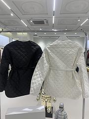 Fortok Moncler Corinto Short Down Jacket White / Black  - 4