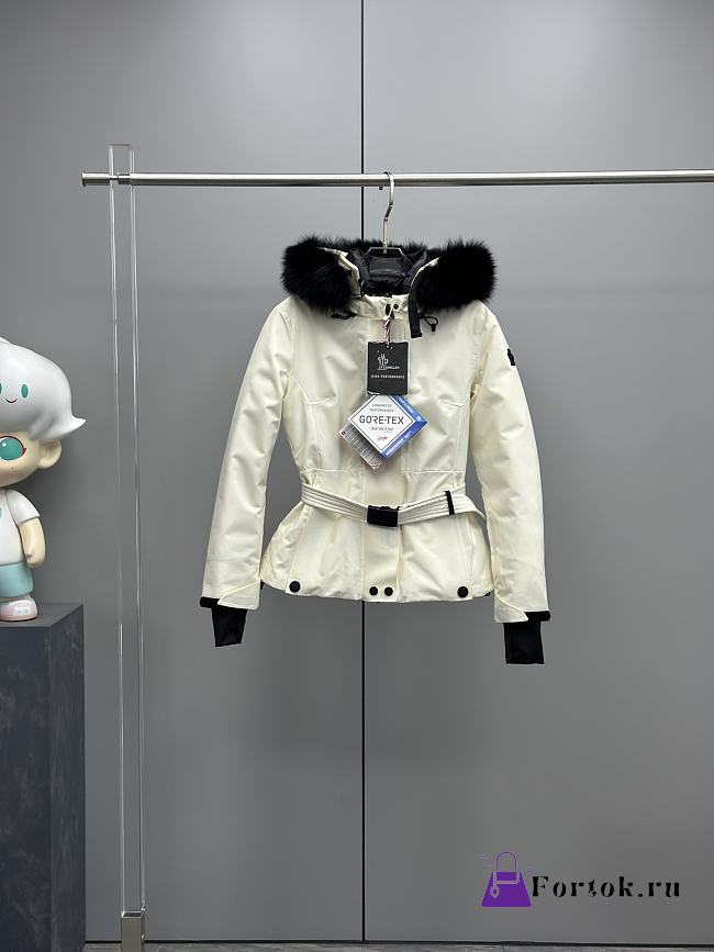 Fortok Moncler Laplance Jacket White & Black - 1