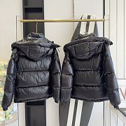 Fortok Moncler Ribbon Down Jacket Black - 6